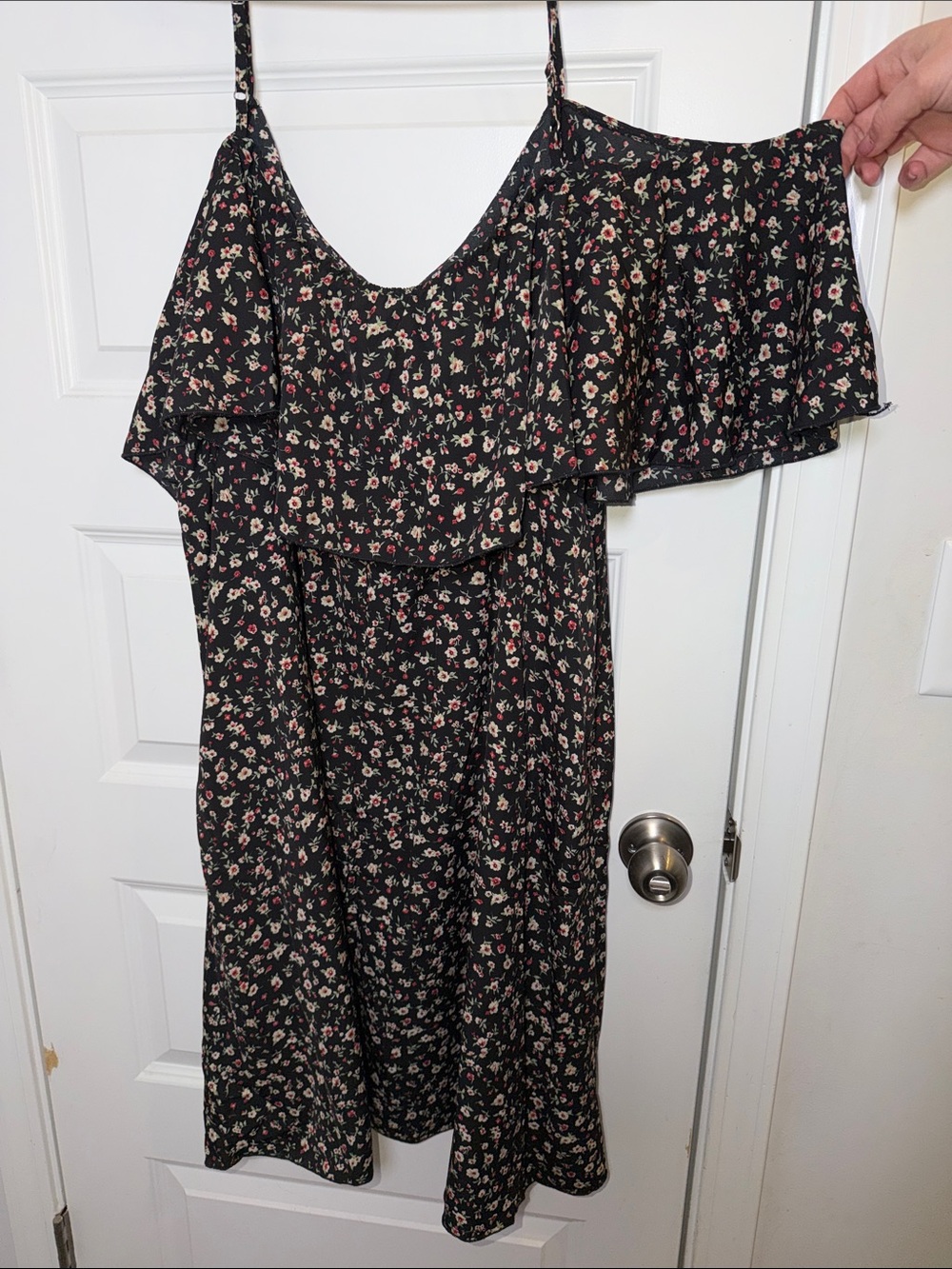 Plus Size Cold-Shoulder Dress - Women's Summer Dress 4X but runs like a 3X